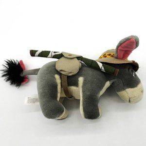 Walt Disney World 9" Safari Camping Eyeore Plush-Winnie the Pooh Stuffed Animal